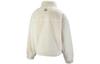 PUMA Velvet Jackets Women's White Stand Collar Moderate 538856-65