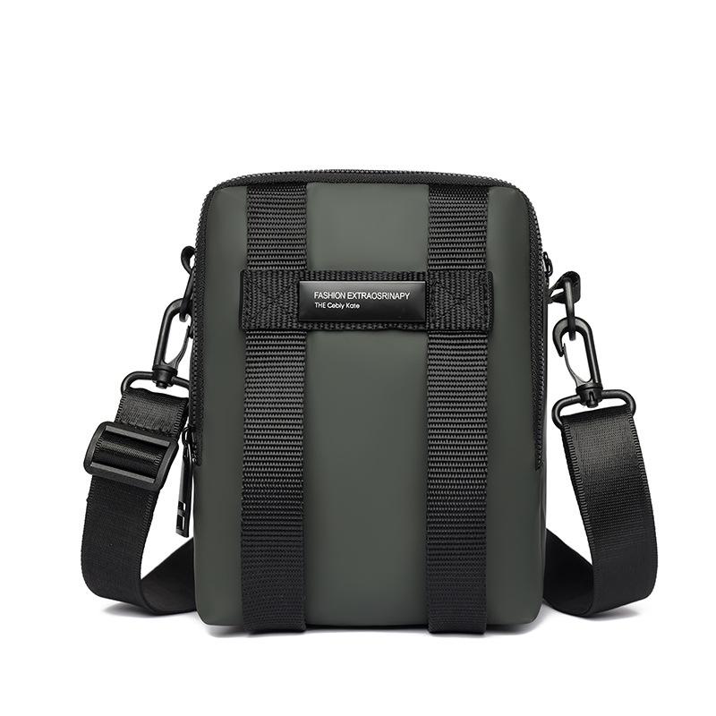 

Спортивная мужская сумка через плечо Водоотталкивающая Легкая Уличная сумка через плечо зелёный