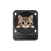 Solar Powered Car Warning Light Vibration Sensor Light Sensor LED Warning Light Flash Sticker 3D Dynamic Vehicle Safety Light