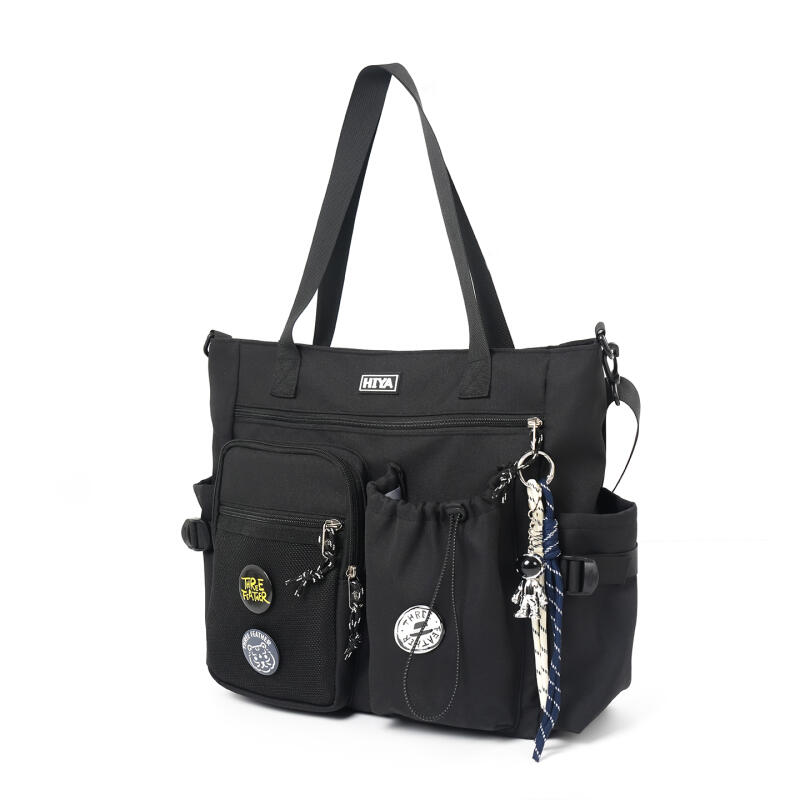 Student Large Capacity Tote Bag Unisex Shoulder Bag