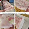 Home Textiles Quilt Comforter Soft Warm Floral Velvet Bedding Winters Use Machine Washable Suitable for Bedroom and Guest Room