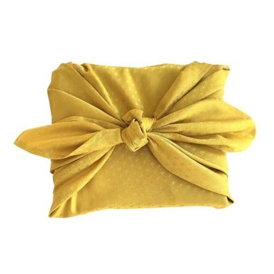 Mashuru Asanoha Jacquard Furoshiki Woven Pattern 100cm Satin Three Width Polyester 100 Centimeters 100c Large Size Made Japan Japanese Traditional