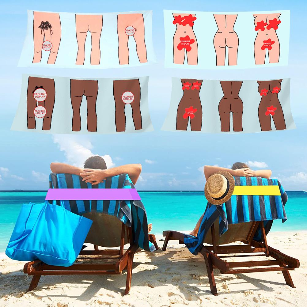 Beach Towel Absorbent Soft Microfiber Beach Towel Quick Dry Sexy Bath Towel for Bathroom Pool Camp