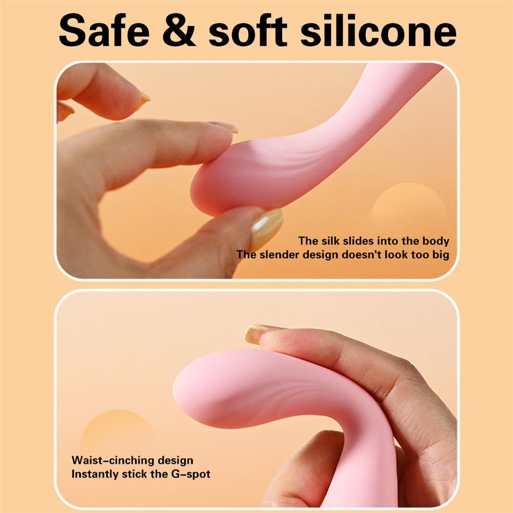 G Spot Vibrators Clit Stimulation Anal Dildo Vibrator Nipple Clitoris Stimulator Beginners Masturbator Sex Toys for Adult Female