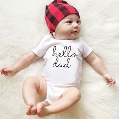 Styles I Love Infant Baby Girl Heart Pattern Leopard Print Blouse Short Sleeve Romper 4 Colors
