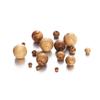 5-100Pcs 6-23mm Natural Wooden Beads Round Loose Spacer Maple Beads for DIY Necklace Bracelet Jewelry Making Accessories
