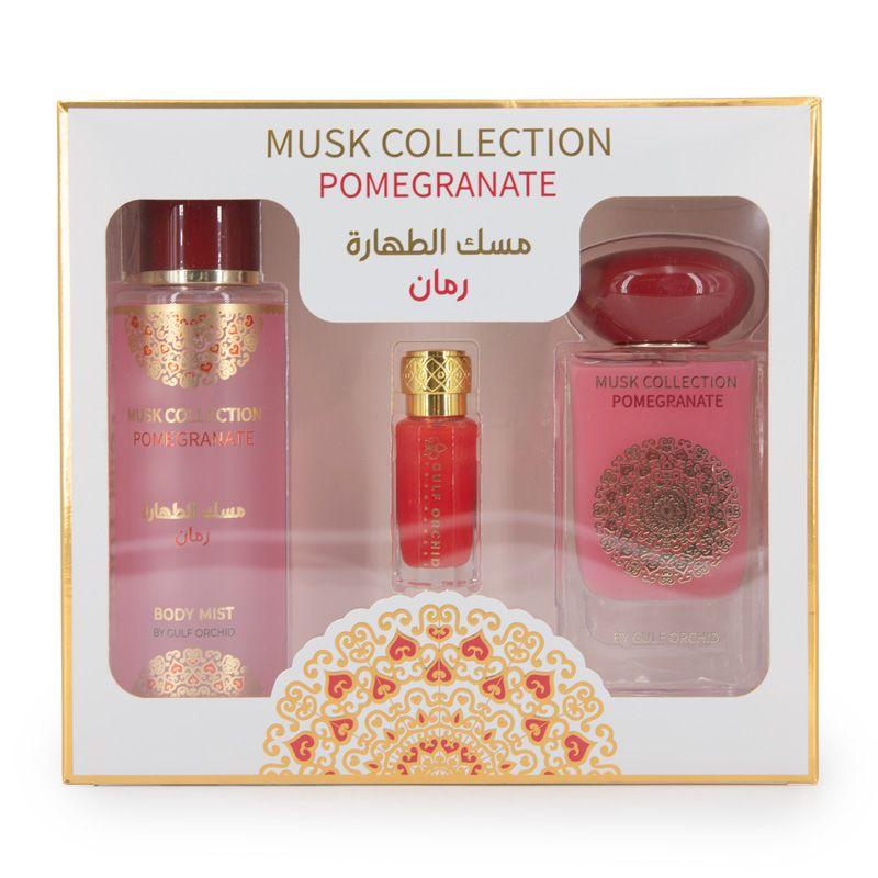 Musk Collection Tahara Pomegranate Women's Box Set GULF ORCHID