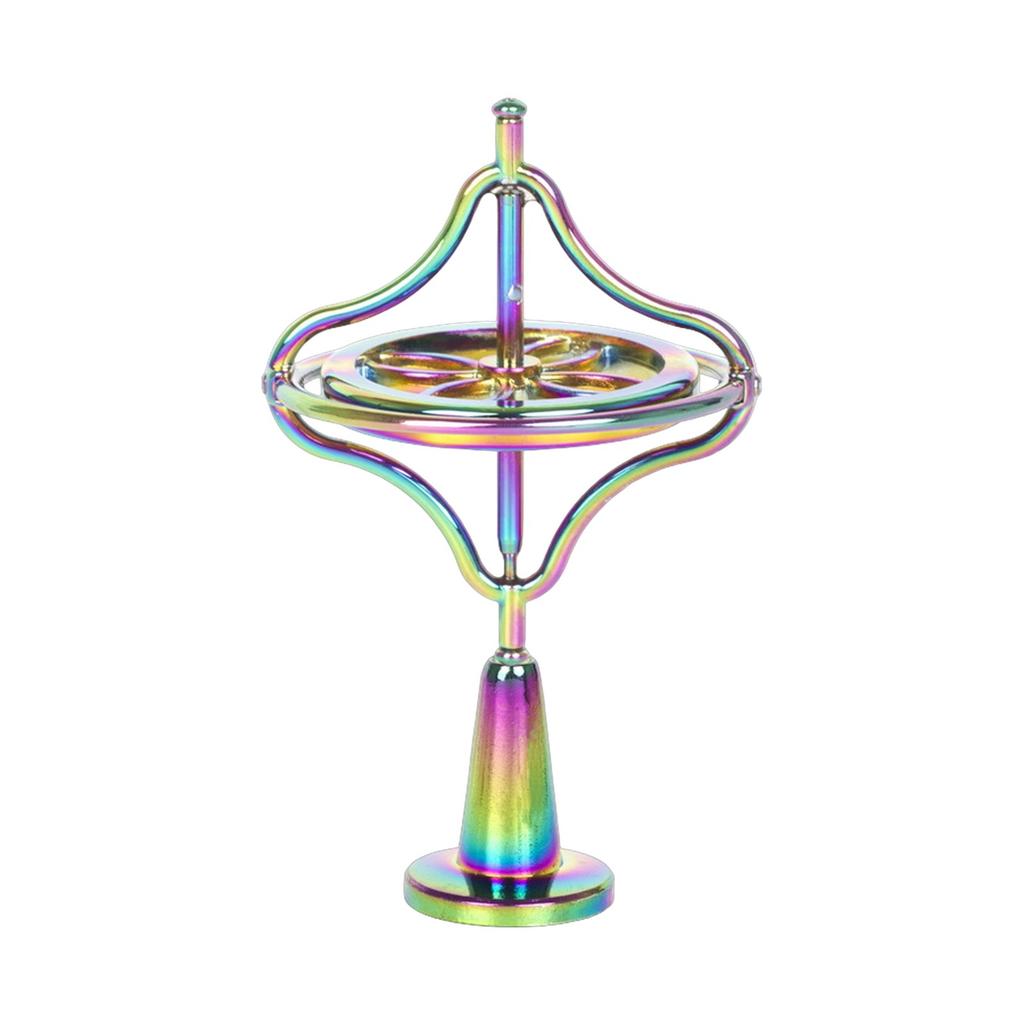 New Colorful Fingertip Gyroscope  Alloy Decompression Toy Finger Gyroscope Creative Metal Gyroscope