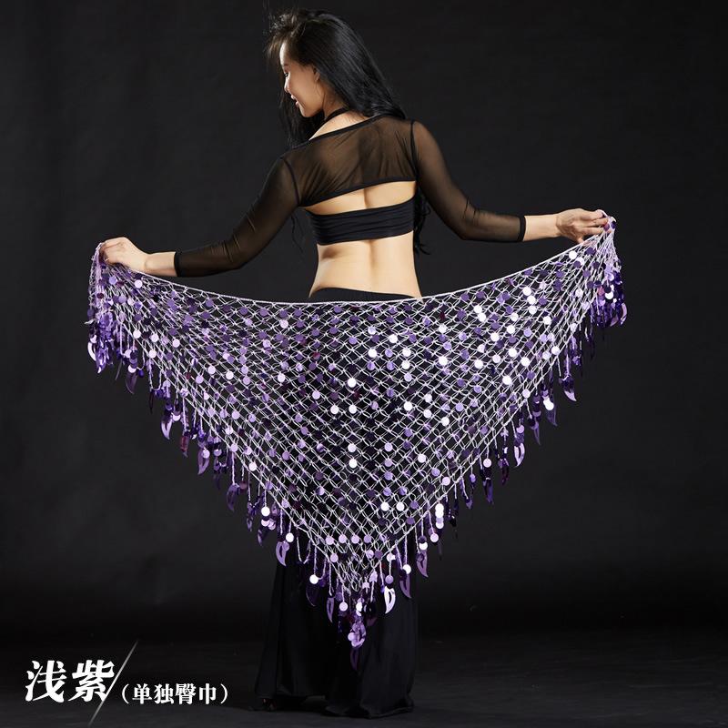 Belly Dance Outfit Cymbal Shawl Mermaid Hip Scarf Waist Chain Performance Costume