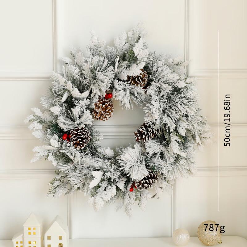 Outdoor Christmas Wreath Garland (50cm)