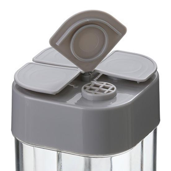 Borcane de condimente ecologice, din plastic rezistent la praf, Mini sticle de condimente pentru acasă