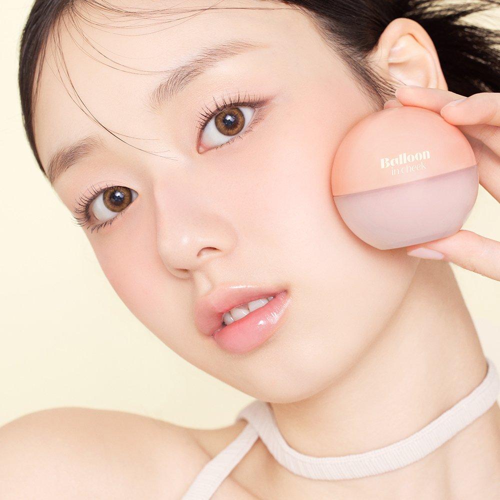 Etude Balloon In Cheek / Soft Cheek Blusher / Color Powder / Sebum Powder 6g