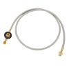 Flat Gas Tank Extension Tube Brass Stainless Steel Rubber Propane Extension Hose for Outdoor