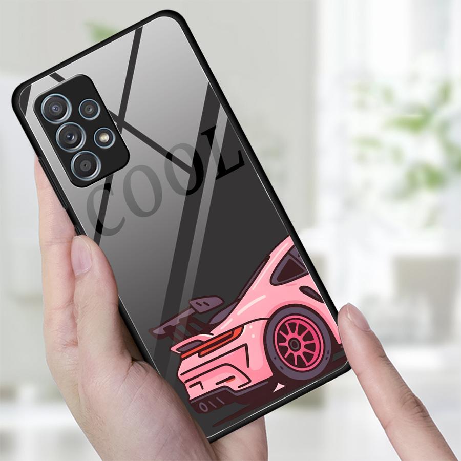 Case for Samsung Galaxy A56 A35 A25 A51 A52 A73 A34 A15 A50 A16 A02 A14 A30 A21 A06 A36 A71 A13 A20 A12 A10 Phone Cover Cool Car