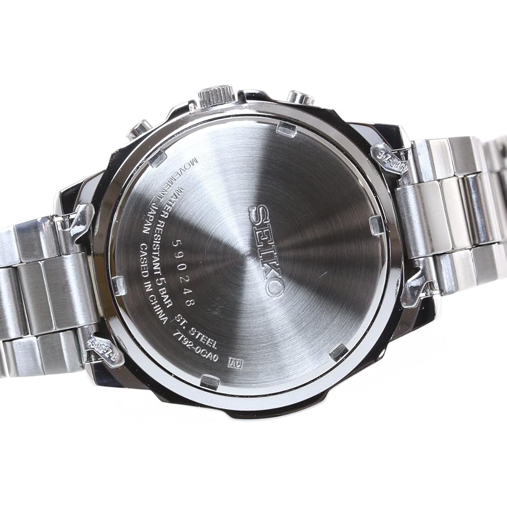 Seiko Import SND411PC Men's Watch Green Overseas Model Analog Timepiece