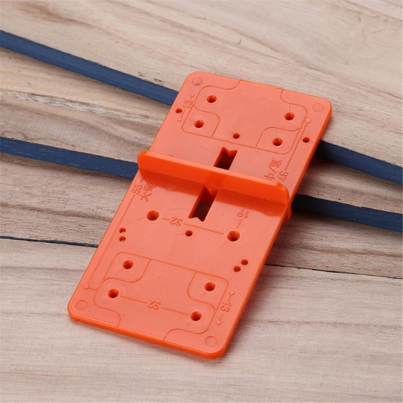 Hinge Drilling Guide Positioner Hinge Hole Drilling Guide Cabinet Door Hole Finder Woodworking Hand Tool Locators