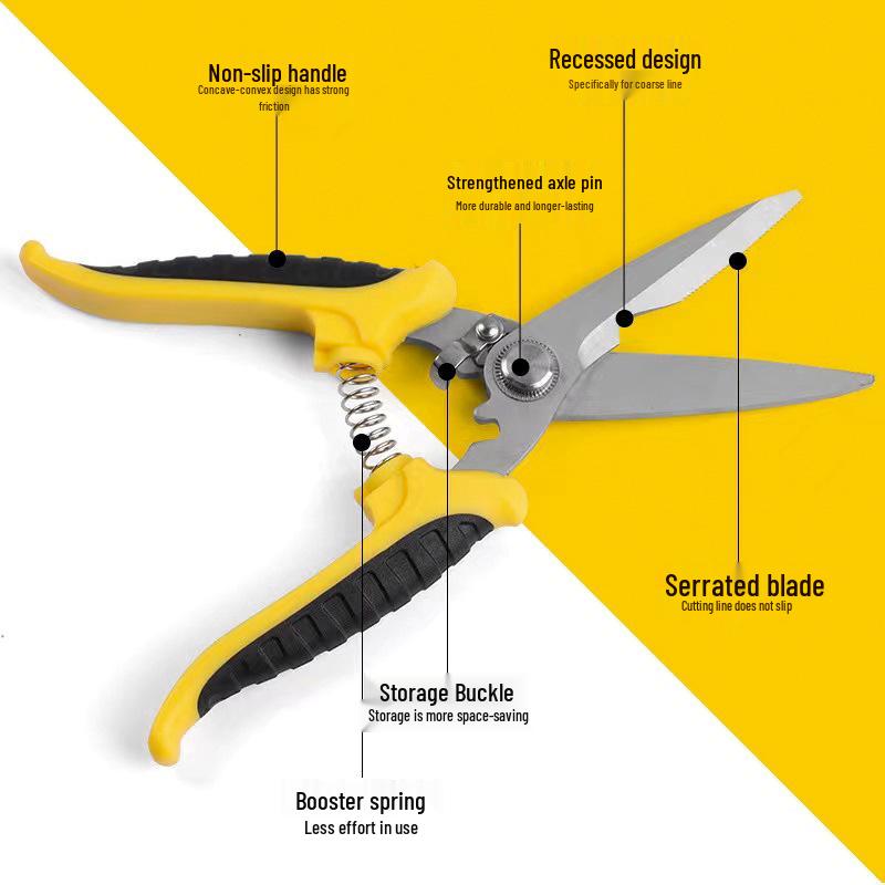 Industrielle Hochleistungs-Edelstahlschere für Deckenaluminium und Draht