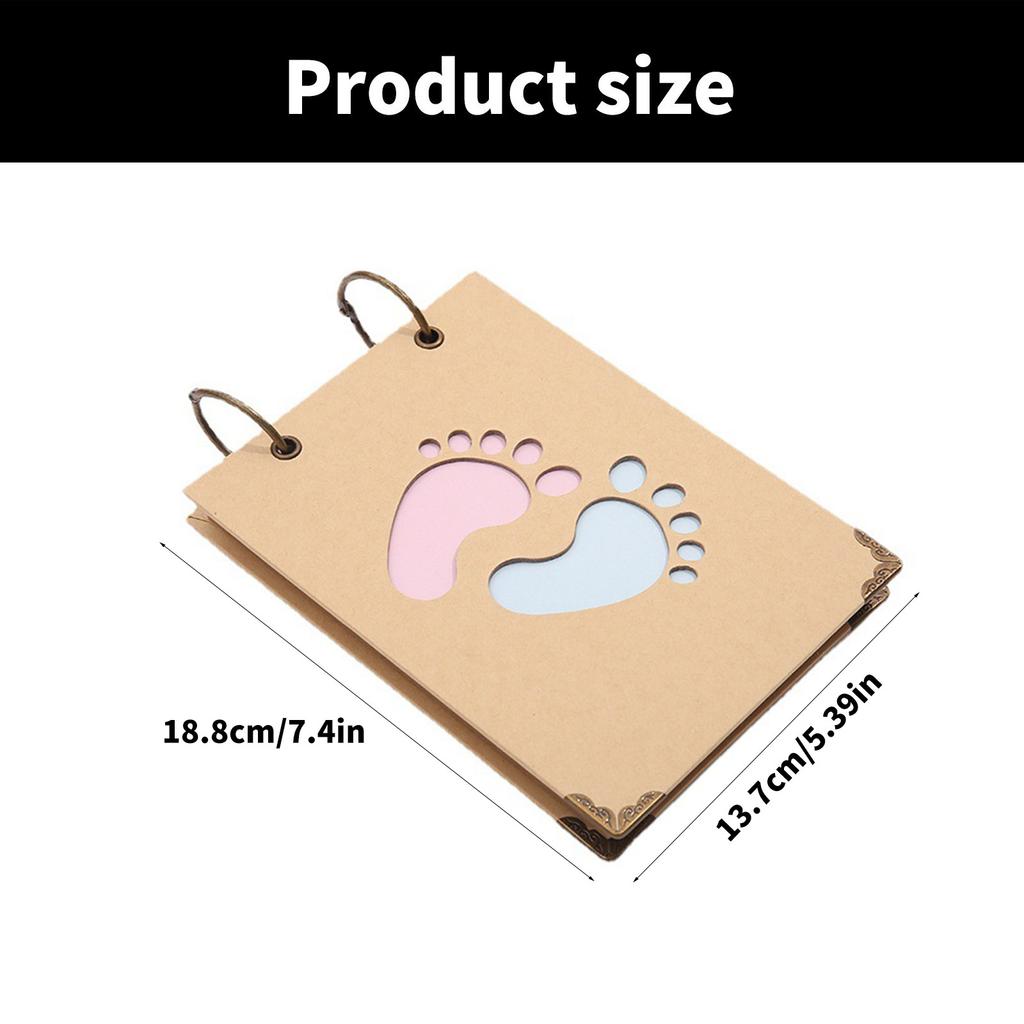 Babyparty Gästebuch Set mit 40 Blatt Vorhersage- und Ratschlagskarten für eine unvergessliche Gender Reveal Feier Wachstumsrekord