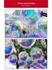 Double-Layer Inflatable PVC Mirror Ball Art Installation - Colorful Laser Sphere
