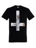 Inverted Flower Cross T-Shirt Mens Womens Tees Top Symbol Pentagram 666 Sign Church of Satan Satanism