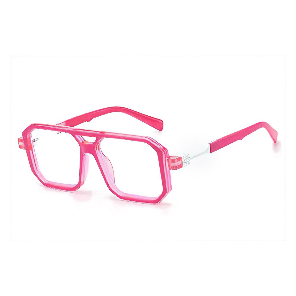 Light Frame Blue Blocking Glasses Transparent Black Optical Glasse Women Men Square Eyewear Blocking Eyeglasse Spectacle Eyeglasses