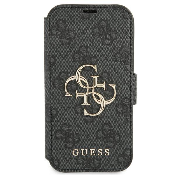 Guess Gubkp13X4Gmggr Iphone 13 Pro Max6,7 Szary/Grey Book 4G Big Metal Logo