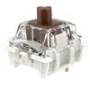 Gateron Pro Switch G PRO Brown RGB and Brown Compatible with MX Mechanical Keyboards Brown 3.0, 3-Pin Pre-Lubricated Yellow, Red, (36 Switches)
