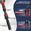 Professional Impact Socket Adapter And Universal Joint Combo Tool For Automotive Mechanical Repairs