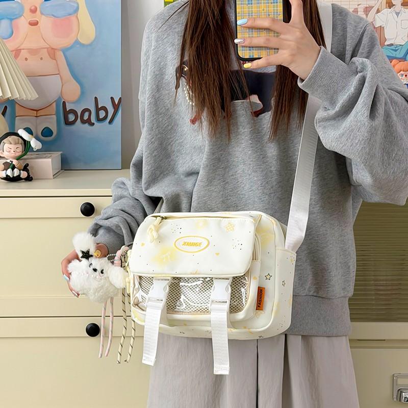 New Sweet Cool Ulzzang Ita Bag Harajuku Fashion Trend Backpack Daily Commuting Y2K Casual Crossbody Bag Jk Uniform Shoulder Bag