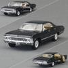 KiNSMART Модель Іграшкового Автомобіля 1/43 Chevrolet Impala 1967 Класична Лита Мініатюра З Заводом Назад Колекція Подарунок Для Дитини Хлопчика