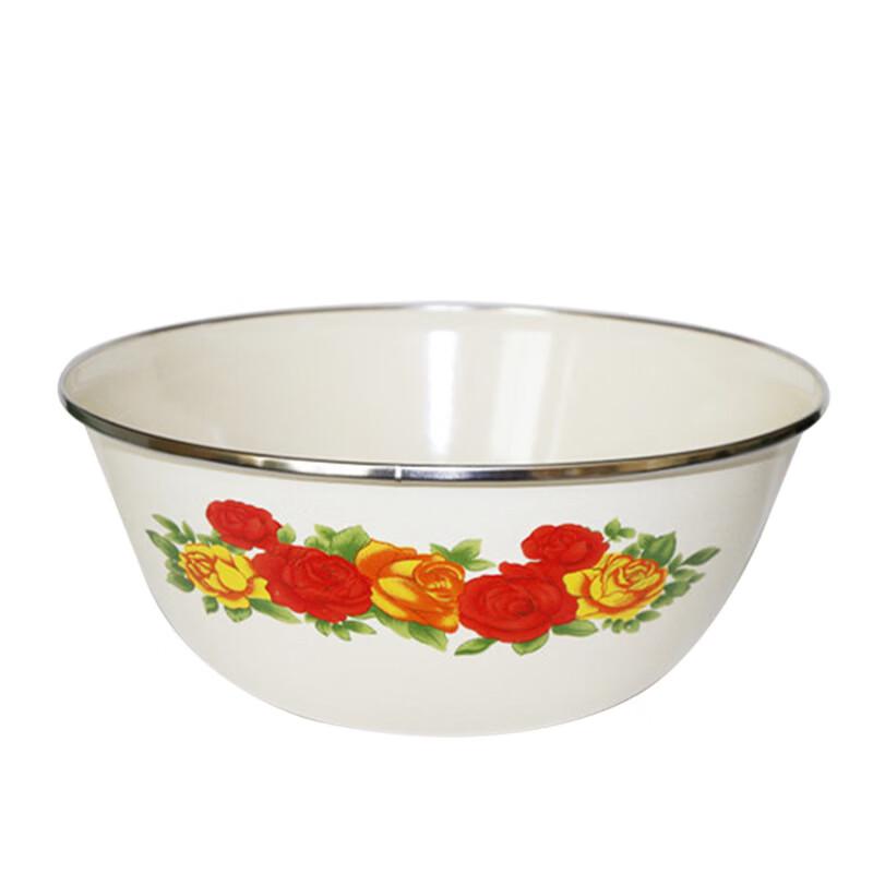 ZISIZ Thickened Enamel Instant Noodle Bowl