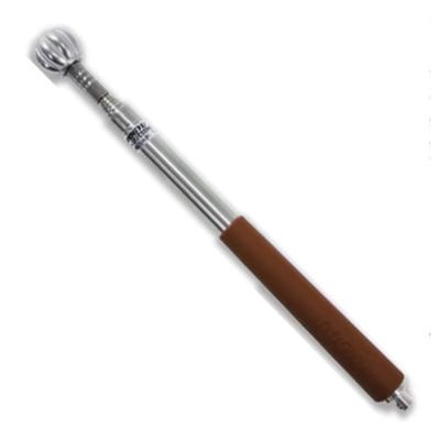 DOGYU Stainless Steel Pumpkin Ball Sounding Rod, Large, Hard, 1m
