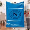 Coperta con Emblema del Napoli Calcio Coperta in Flanella da Esterno per Campeggio, Escursionismo, Feste in Giardino, Essenziali per Picnic, regalo per famiglia e amici