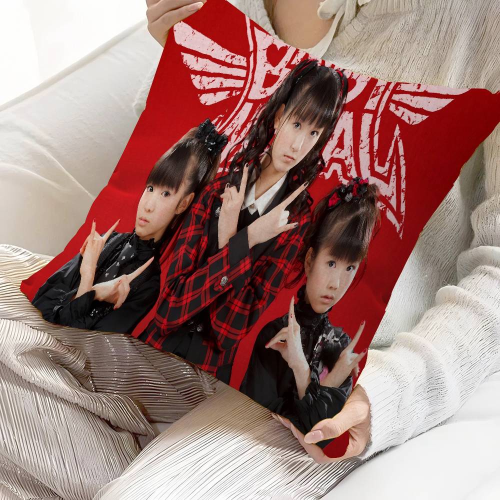 Band Babymetal Personalized Pillow Dust Cover Bedroom Kids Party Decoration Pillowcase Birthday Children Gift