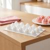 15 Cavity Almond Peach Chocolate Mold Silicone Non-Stick Mousse Cake Mold Food Grad White Dessert Mold for Dessert Baking