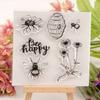 Feathers Love Words Clear Rubber Stamps Clear Stamps for Card Making Decor DIY Scrapbooking Silicone Transparent Seal Stamps