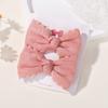 2pcs/set Cute Cotton Print Flower Prints Bow Hair Clips Baby Girls Summer Bowknot Hairgrips Barrettes Headwear Hair Accessories