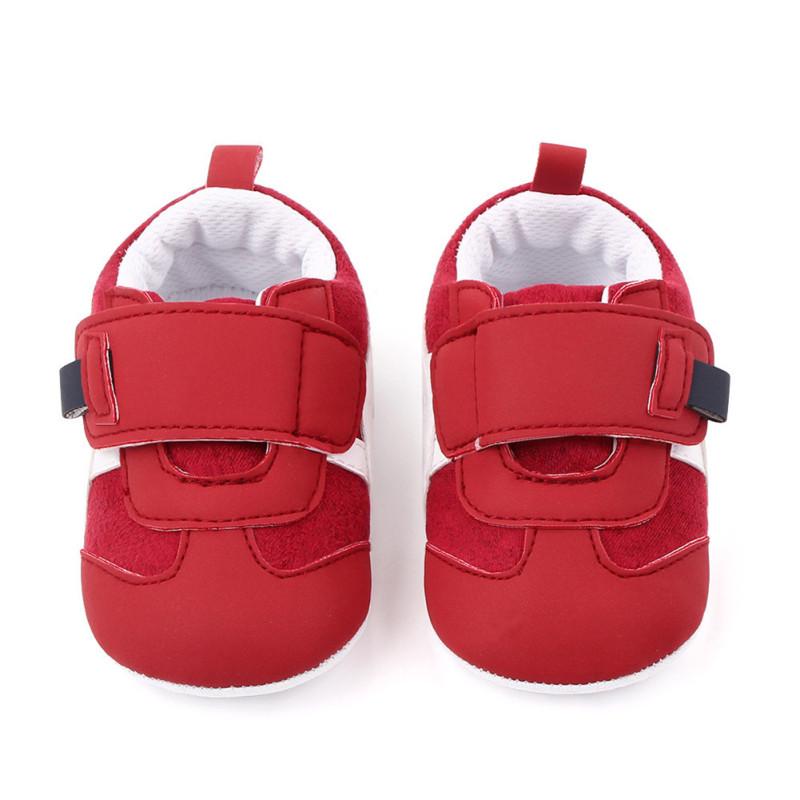 Hot! 1 Pair Of Baby Shoes Cotton Soft Nubuck Multicolor Toddler Shoes For 3-12 Months Babies