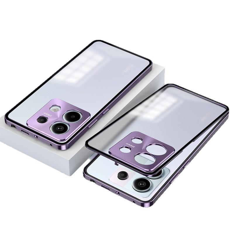 

Redmi Note 13 Pro / Poco X6 Magnetic Snap Button Anti-drop Phone Case Redmi Note 13 Pro