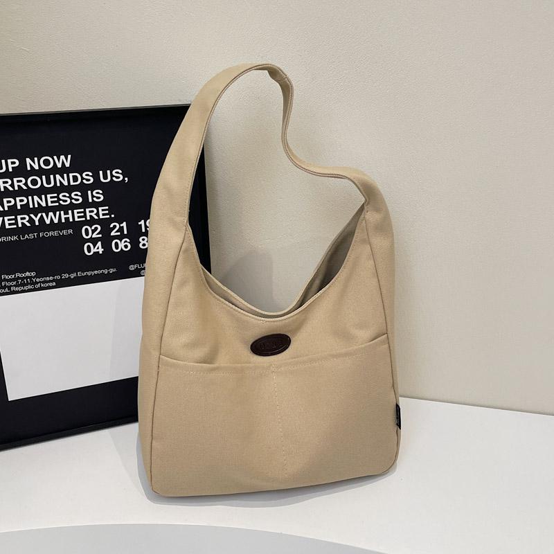 Unterarmtasche Damen Große Kapazität Pendeln Schultertasche Studentenklasse Tragetasche