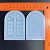 2Pcs Photo Frame Silicone Mold Window Picture Frame Mold for DIY Crafts Making