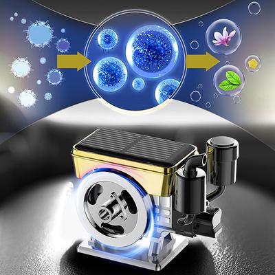 Diffuser Solar Powered Rotating Car Purifier Simulated Engine Aromatherapy