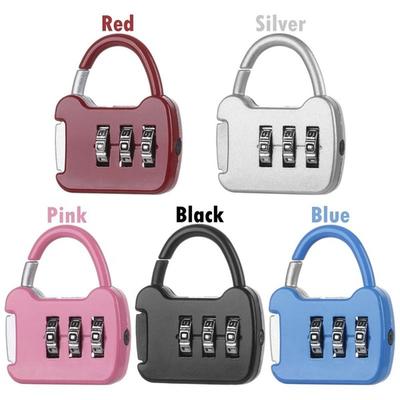 1pc Metal Luggage Combination Code Gym Travel Suitcase Padlock Security Tool 3 Digit Dial Password Lock