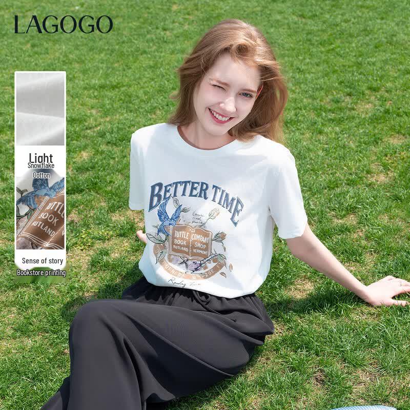 LAGOGO Women s Printed T-Shirt M