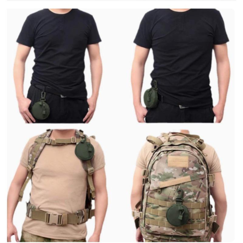 Outdoor sports circular key bag, headphones, USB flash drive, change storage, protection, small accessory bag