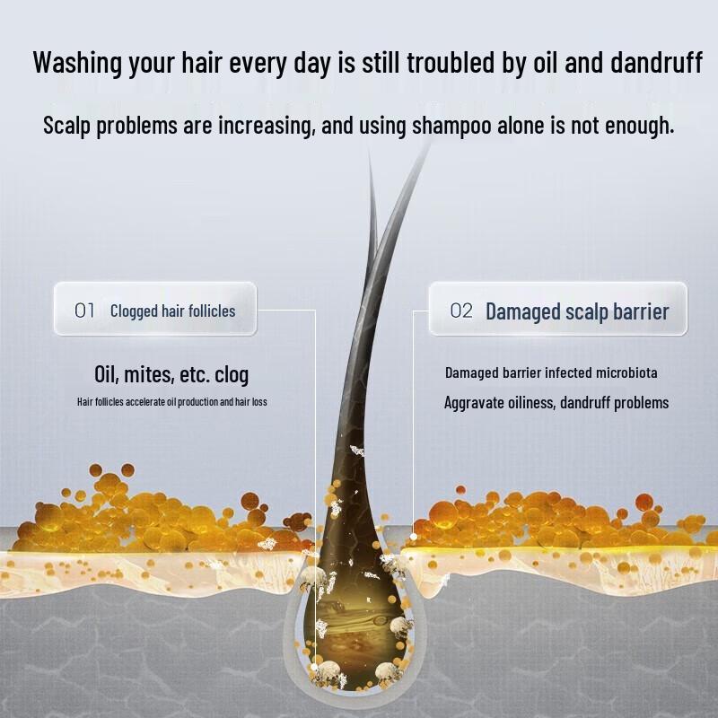 PRIME BLUE Herren Meersalz Shampoo