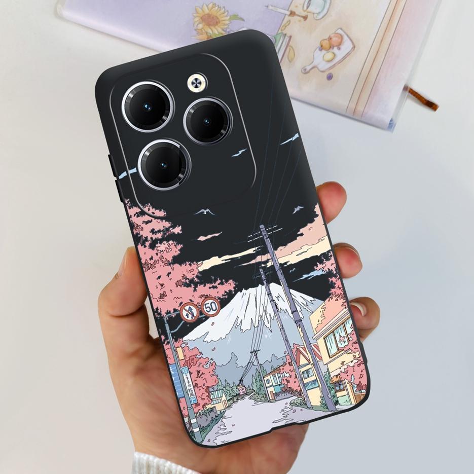 For Infinix Hot 40 Pro Case X6837 Cute Fashion Cover Soft Silicone Phone Case For Infinix Hot 40i Hot40 Pro Hot40i Fundas Bumper