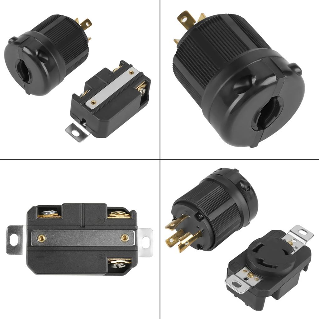NEMA L6-30P L6-30R 30A 250V Twist Lock Elektrischer 3-poliger Stecker Steckdose Verbinder Stecker & Buchse