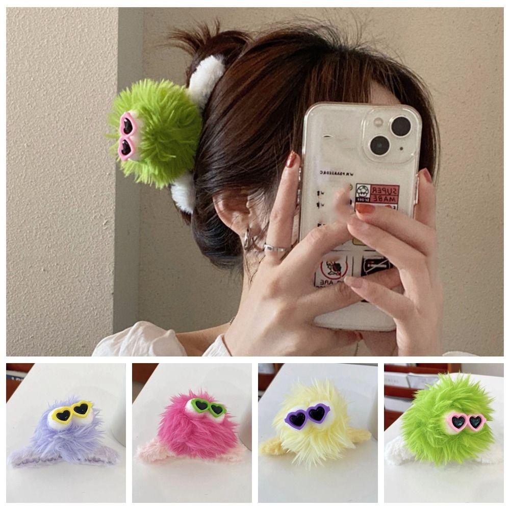 

Длинные Волосы Плюшевая Кукла Коготь Волос Плюшевый Уродливый Кукла Коготь Зажим Милый Мультфильм Волосы Коготь Умывание Лица