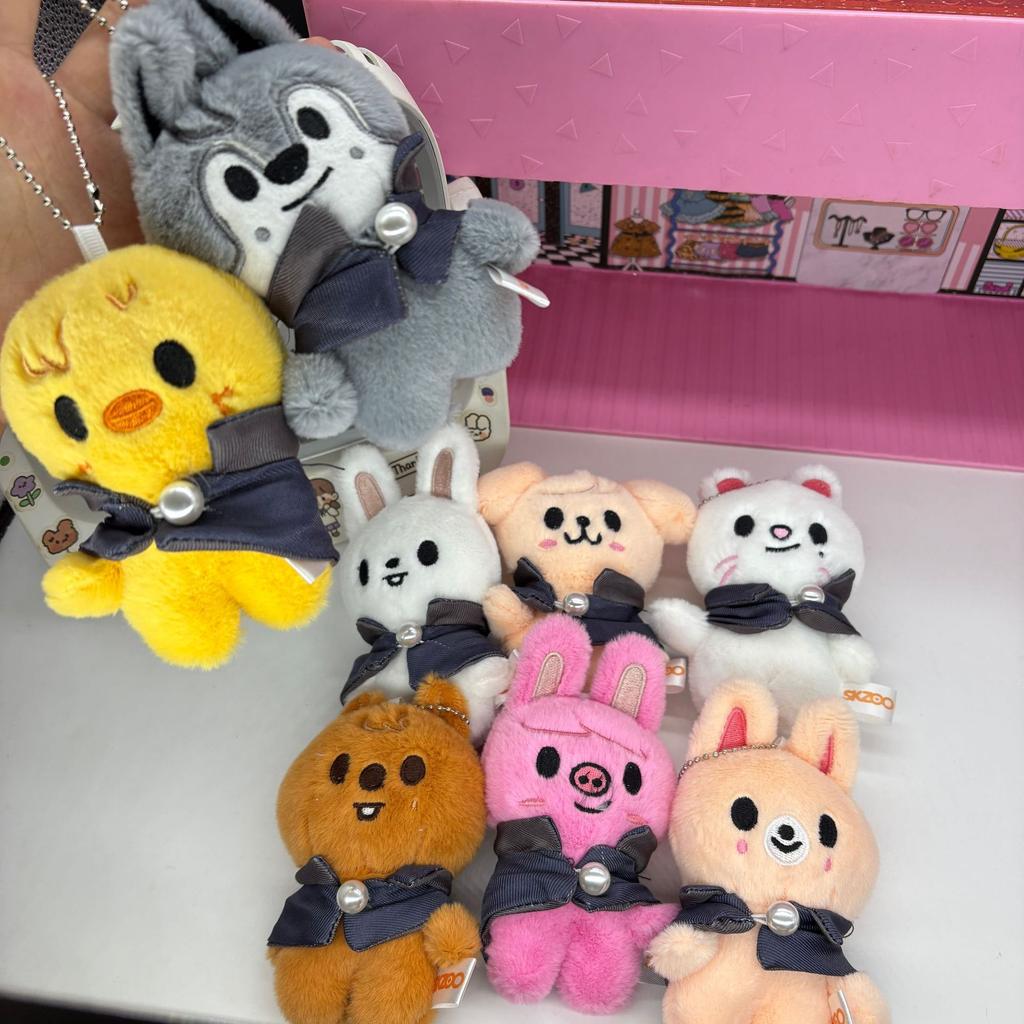 Skzoo New Plush Keychain Doll Pendant Backpack Accessories Magic Academy Cloak Plush Keychain Toy Fan Gift For Kids Adults Children's Birthday Gift